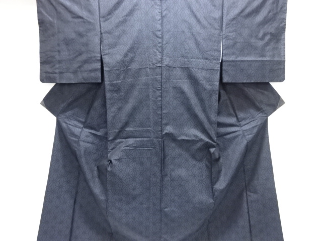 JAPANESE KIMONO / DORO OSHIMA TSUMUGI / WOVEN ASANOHA